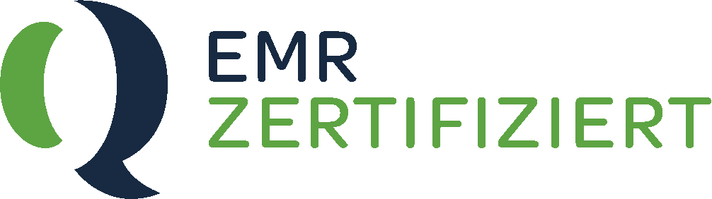 EMR Logo de Zertifiziert Marlen Vogel
